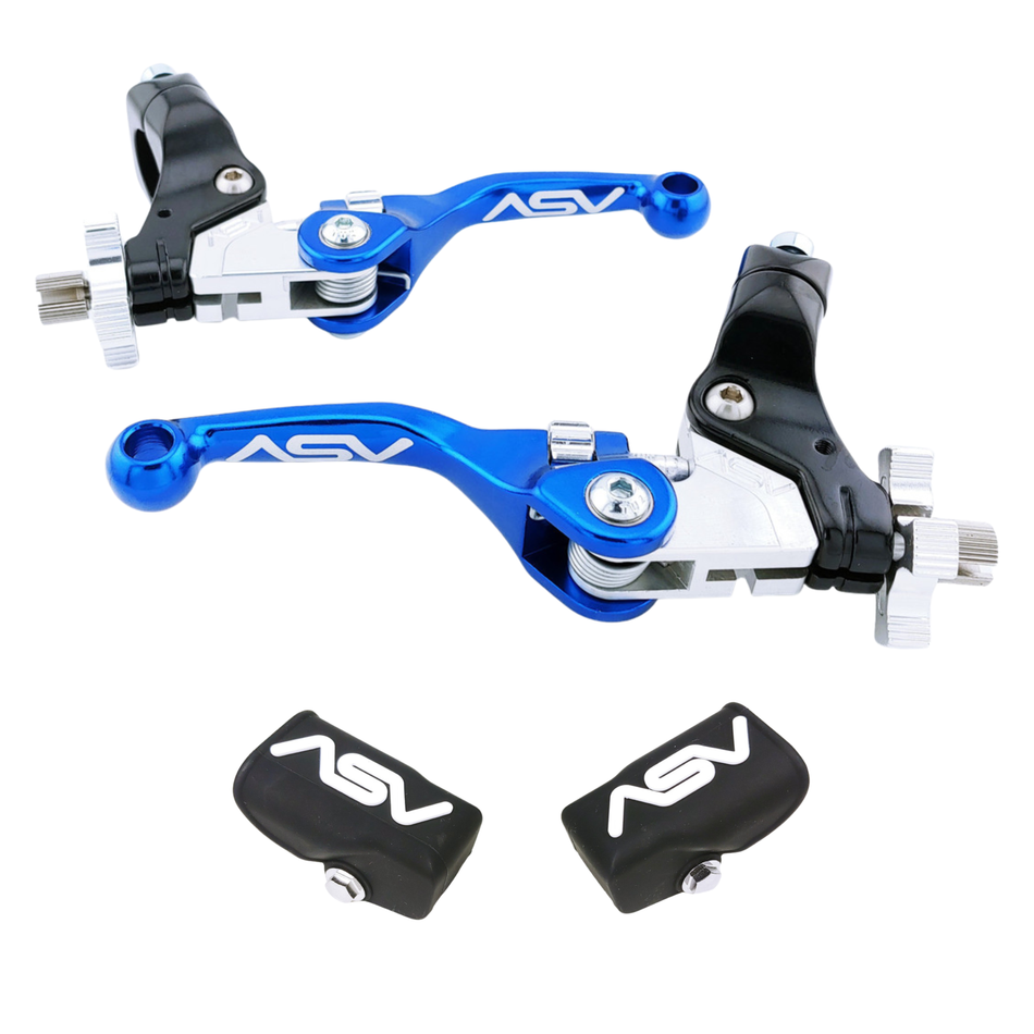 ASV F4 Front Cable Brake & Clutch Perch Levers Pair Pack