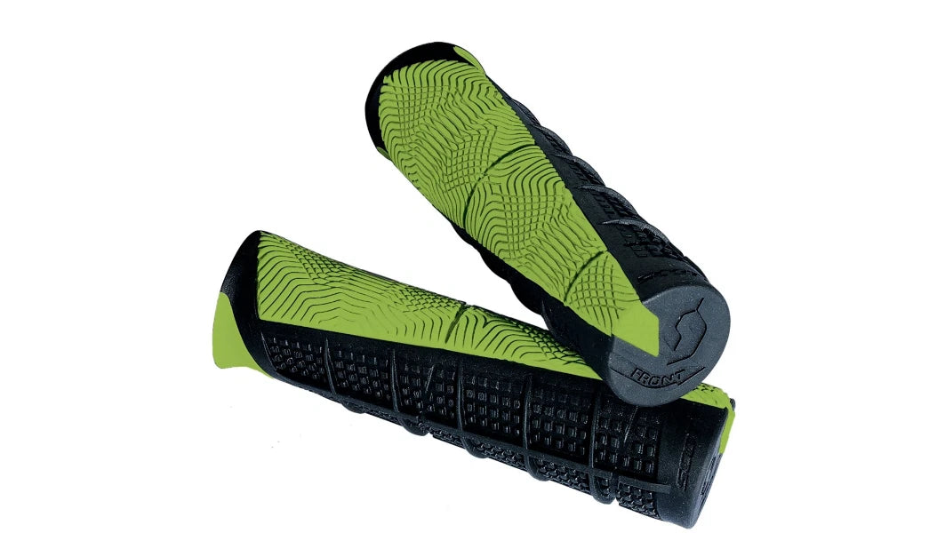 Scott Racing Duece thumb throttle grip in green