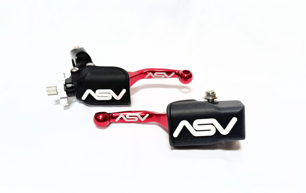 ASV F4 brake and clutch lever pair pack for Honda ATV, product photo