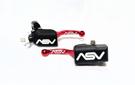ASV F4 brake and clutch lever pair pack for Honda ATV, product photo