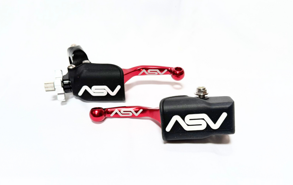 ASV F4 brake and clutch lever pair pack for Honda ATV, product photo