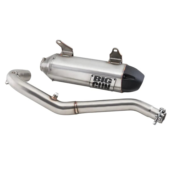 Big Gun EXO Stainless Slip On Muffler - Honda Rincon 680 (15-23)
