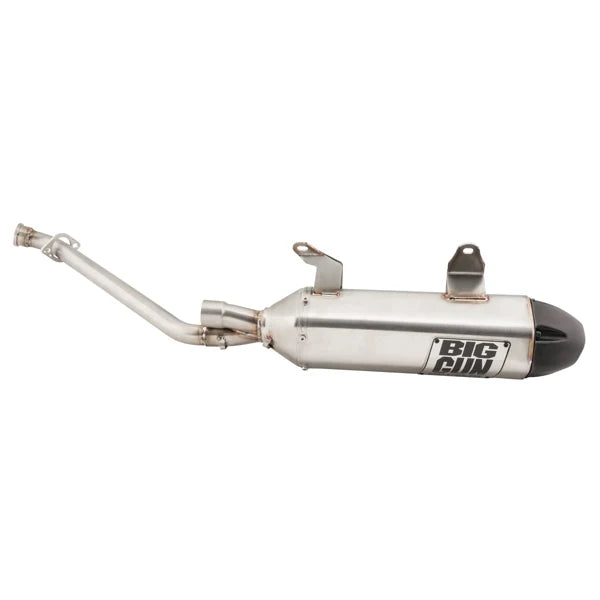 Big Gun EXO Stainless Slip On Muffler - Kawasaki Brute Force 750 IRS (12-14)