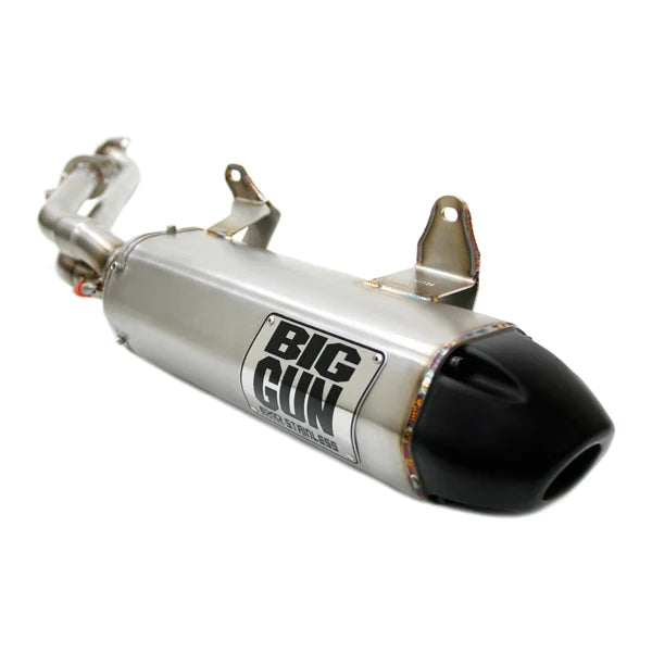 Big Gun EXO Stainless Slip On Muffler - Kawasaki Brute Force 750 IRS (15-25)