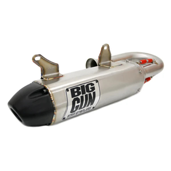 Big Gun EXO Stainless Slip On Muffler - Yamaha Rhino 700 EFI (08-14)