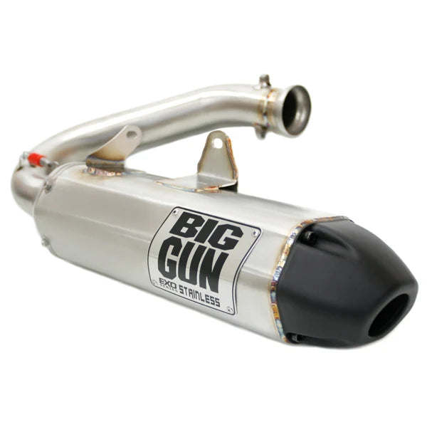 Big Gun EXO Stainless Slip On Muffler - Yamaha Wolverine / R-Spec / EPS (16-18)
