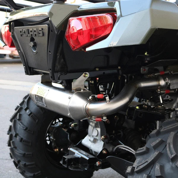 Big Gun EXO Stainless Slip On Muffler - Polaris Sportsman 570 (14-24)