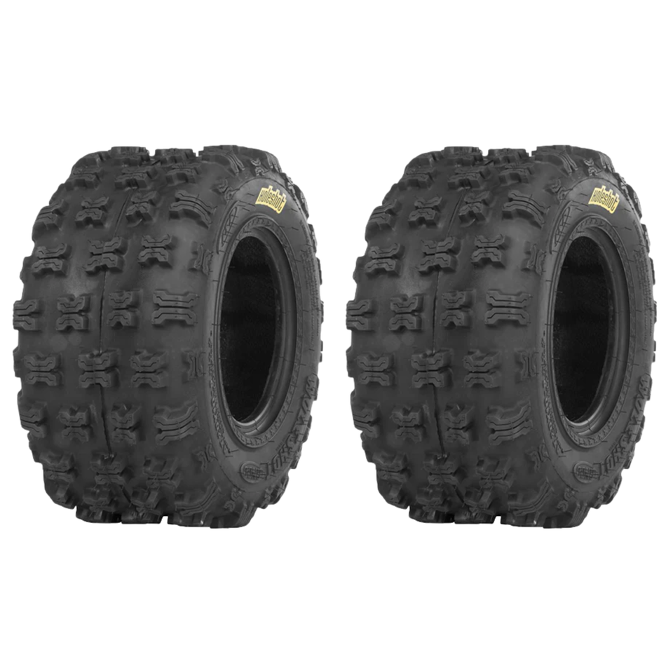 ITP Holeshot GNCC Rear 6 ply ATV Trail Dirt Tires (2) 20x10-9