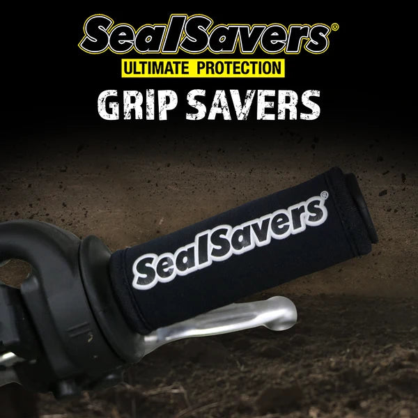 SealSavers Dirtbike GripSaver Black