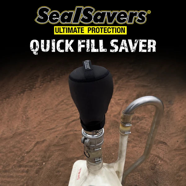 SealSavers Gas Can Quick Fill Saver Black