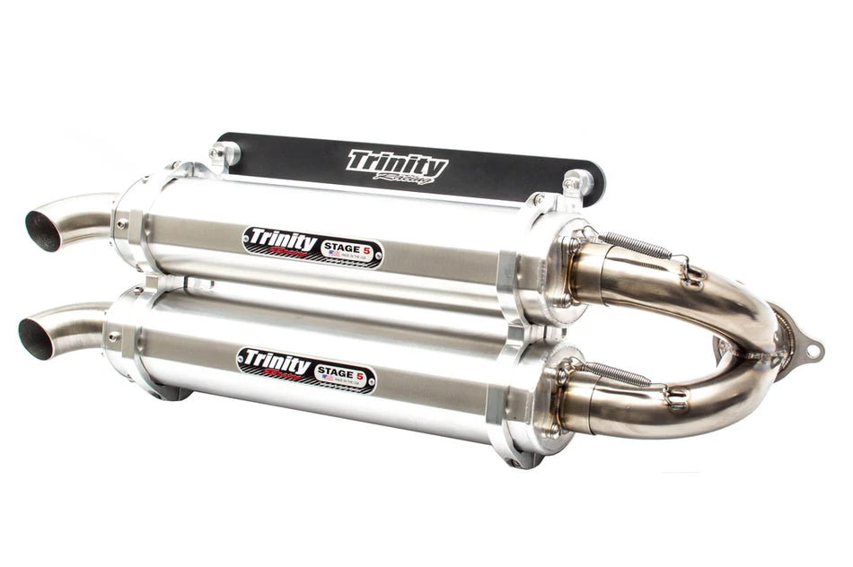 Trinity Racing Exhaust Slip On - Polaris RZR Pro XP / Turbo R / Pro S