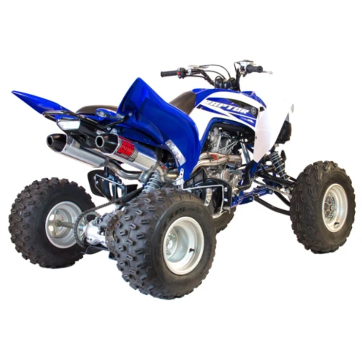 Big Gun EXO Series Dual Full Exhaust System - Yamaha Raptor 700 (15-25)