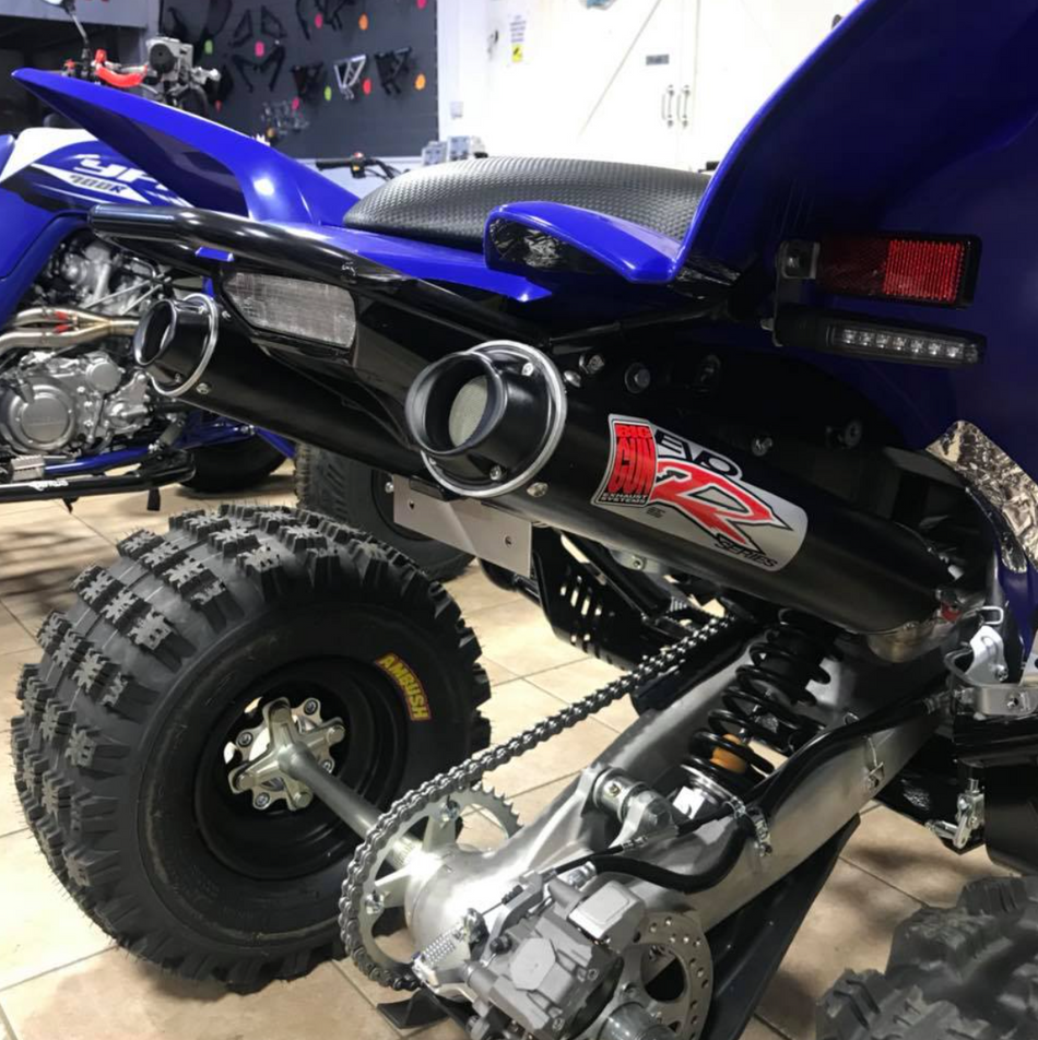 Big Gun EVO R Dual Full Exhaust System - Yamaha Raptor 700 (15-25)