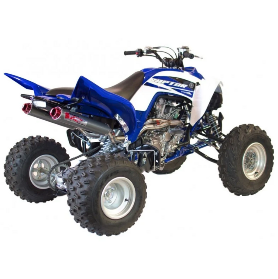Big Gun EVO R Dual Full Exhaust System - Yamaha Raptor 700 (15-25)