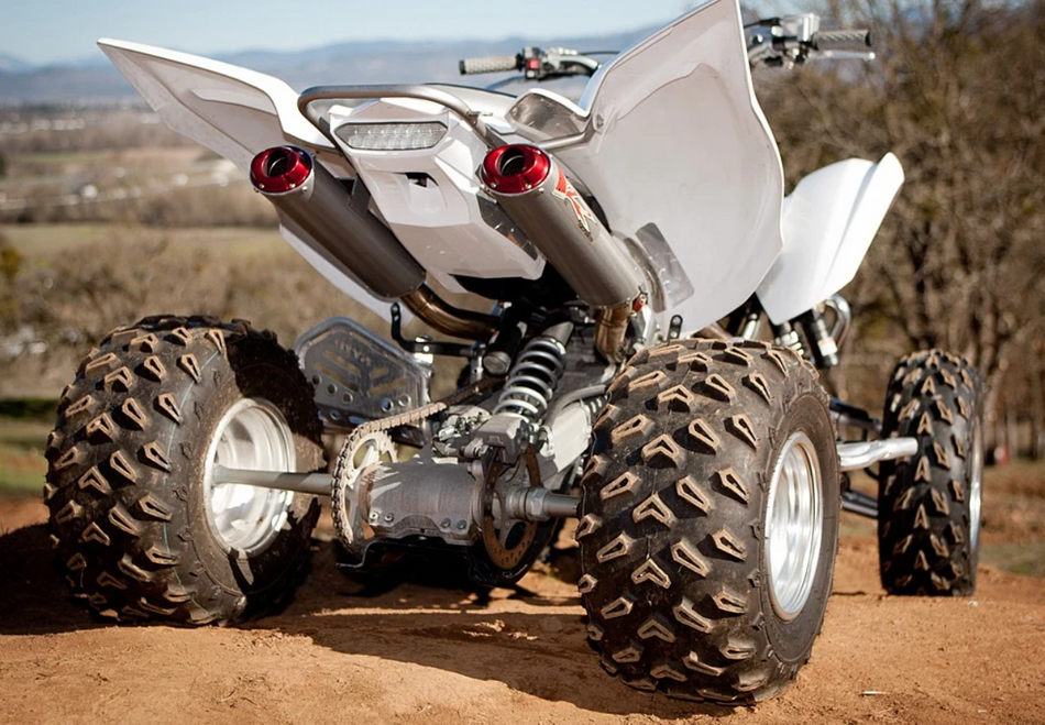 Big Gun EVO R Dual Full Exhaust System - Yamaha Raptor 700 (06-14)