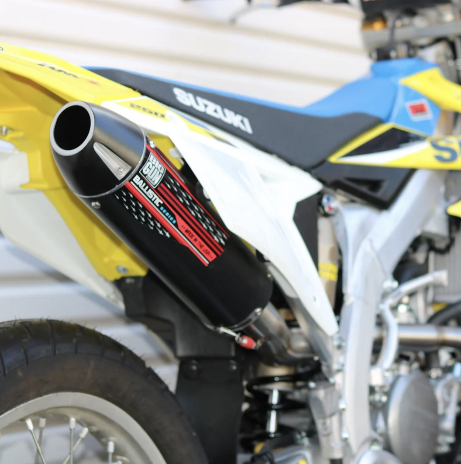 Big Gun Ballistic Series Slip On Muffler - Suzuki RM-Z 250 (19-23)
