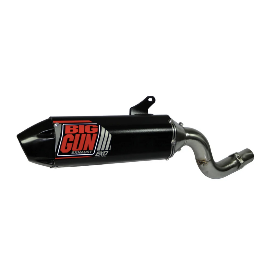 Big Gun EXO Black Out Edition Slip On Muffler - Honda XR 650L (93-25)