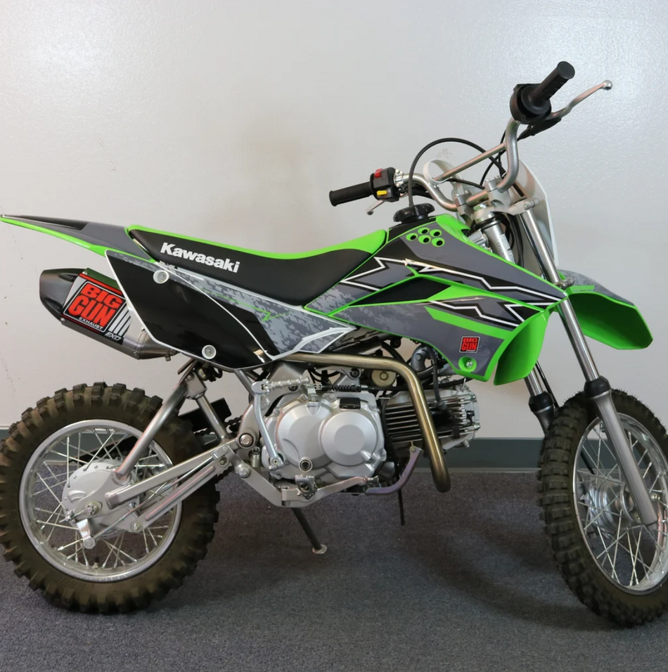 Big Gun EXO Full Exhaust System - Kawasaki KLX 110 / 110L (03-25)