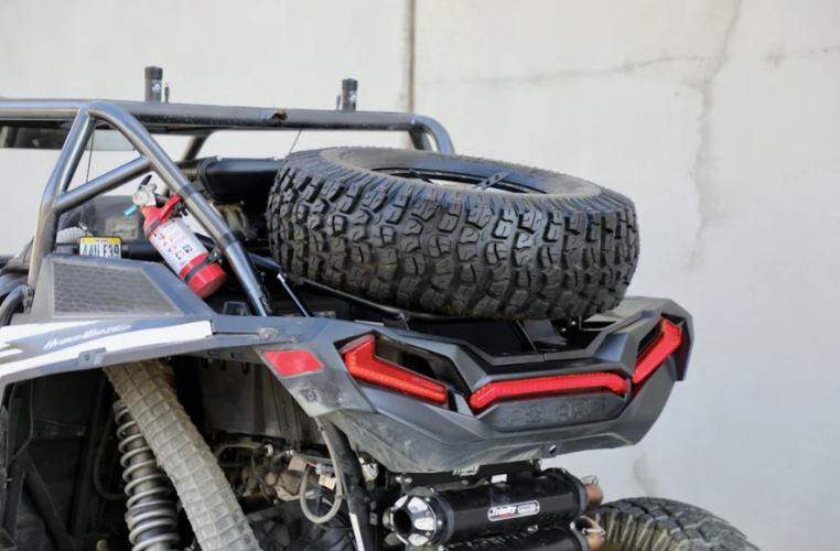 Trinity Racing Spare Tire Carrier Polaris RZR XP Turbo / Turbo S
