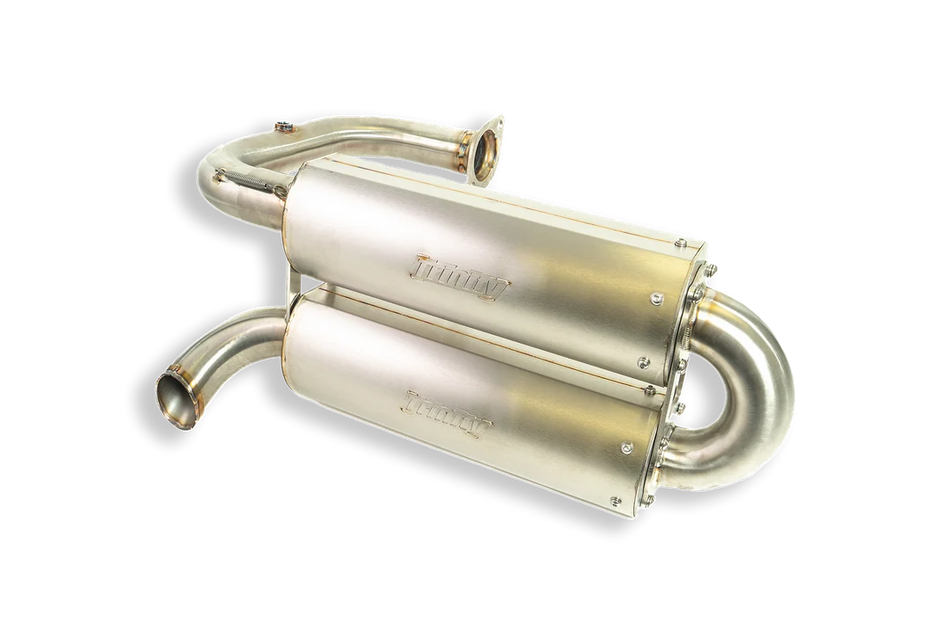 Trinity Racing Dual Exhaust Single Exit Quiet Slip On - Honda Talon 1000R / 1000X