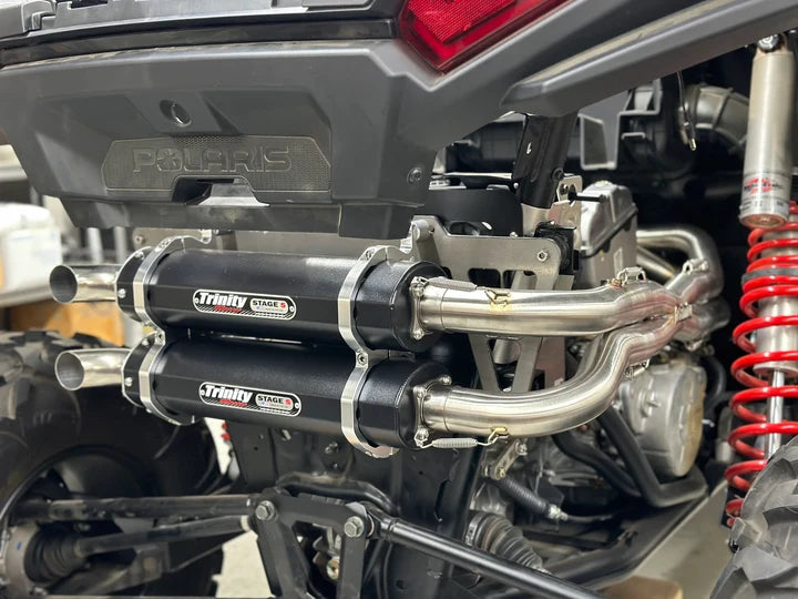 Trinity Racing Dual Exhaust Full System - Polaris XP 1000 2024+ & RZR XP S 2026+