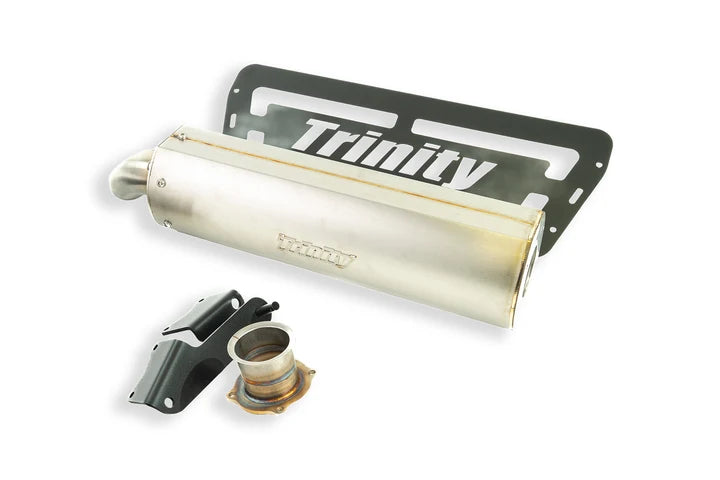 Trinity Racing Single Exhaust Slip On - Polaris XP 1000 2024+ & RZR XP S 2026+