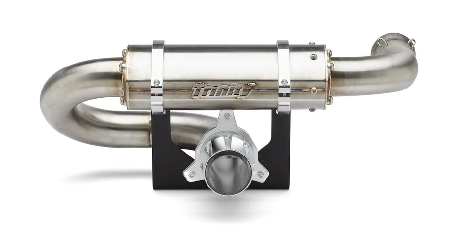 Trinity Racing Center Exit Exhaust Slip On - Can-Am Maverick X3 / R / RR