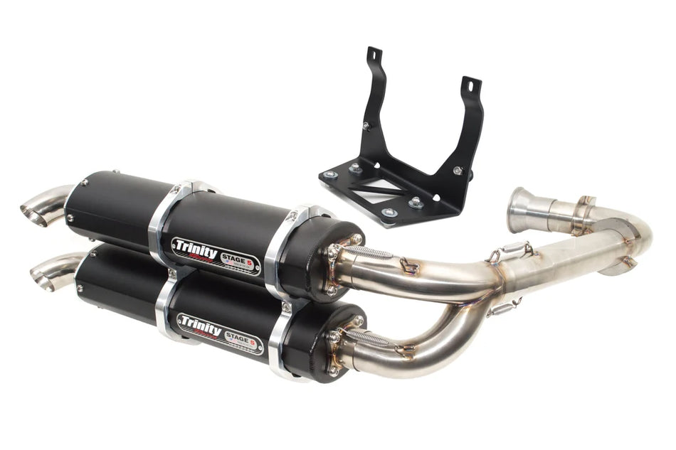 Trinity Racing Dual Exhaust Full System - Can-Am Maverick X3 / R / RR