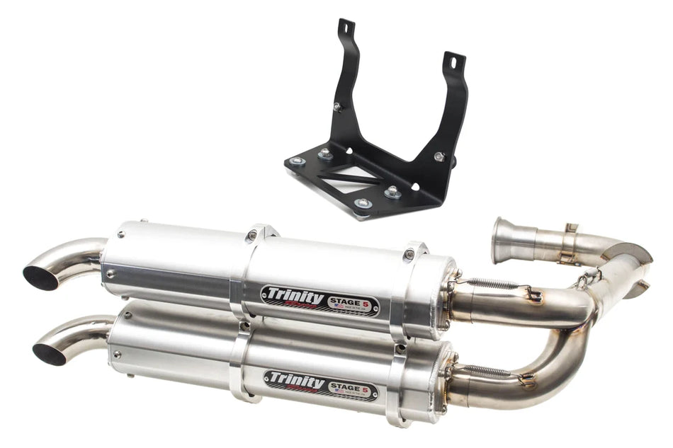 Trinity Racing Dual Exhaust Full System - Can-Am Maverick X3 / R / RR