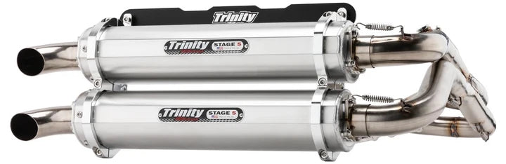 Trinity Racing Dual Exhaust Full System - Polaris RS1