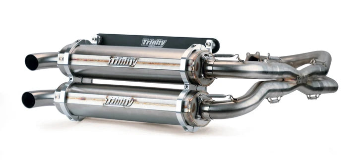 Trinity Racing Dual Exhaust Full System - Polaris XP 1000 / XP4 1000