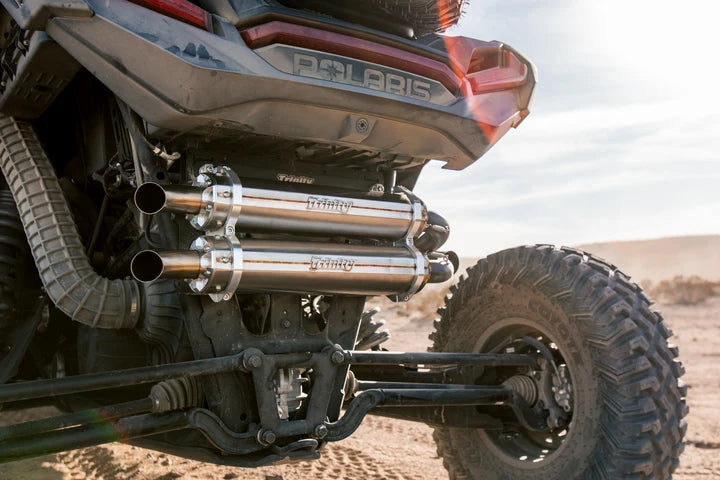 Trinity Racing Dual Exhaust Full System - Polaris XP 1000 / XP4 1000