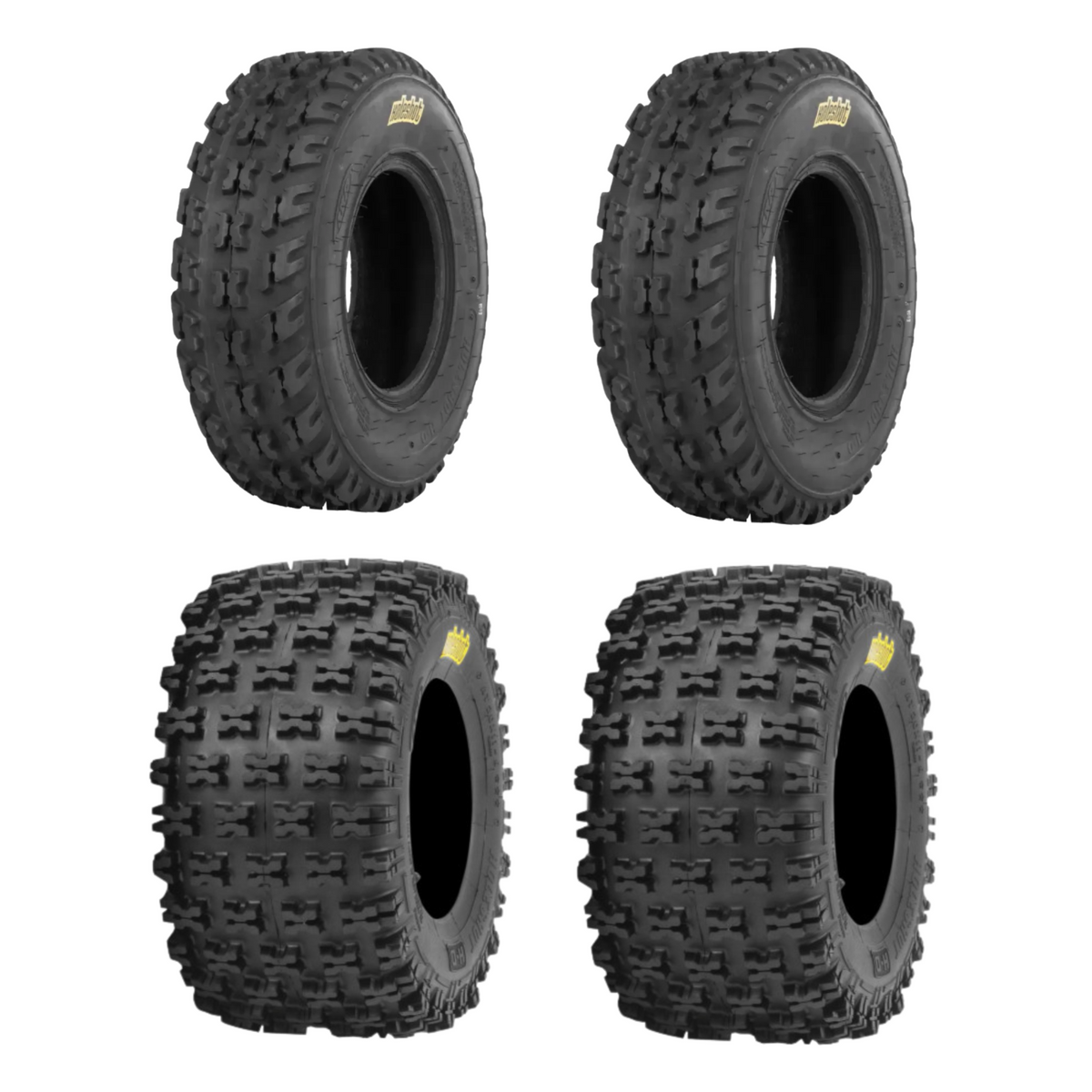 ITP Holeshot HD Front and Rear Tire Kit