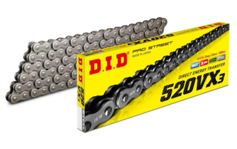 DID Racing 520VX3 X-Ring Chain 520 x 106FB