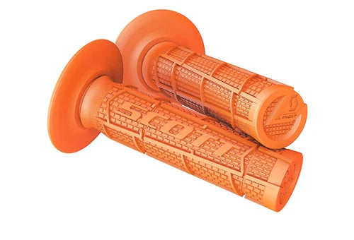 Scott Radial Half Waffle Twist Throttle MX Grips